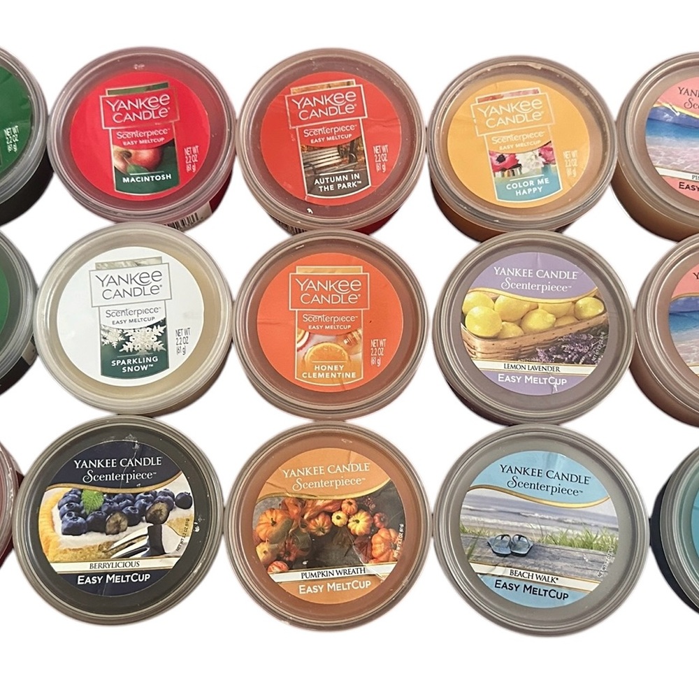 15 Yankee Candle Scenterpiece Easy MeltCup Collection - Assorted Scents  New
